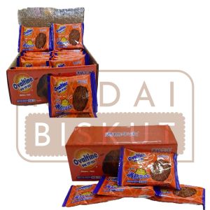 [1 OUTER 20PCS - OVALTINE COCOA CRACKERS / MAN GE HUA FU CHEESE CRACKERS ]