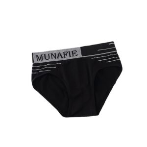 Laz Johnn กางเกงในชายแบบไร้รอยต่อของญี่ปุ่นกางเกงในขนาดพิเศษเอวกลางไร้รอยต่อสวมใส่สบาย