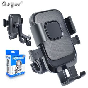 Ceyes Motorcycle Phone Holder Phone Stand Holder Ride Navigation Stand Handlebar Mirror Phone Mount