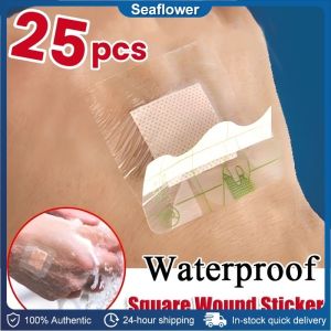 【12 hours delivery】50pcs Waterproof Skin Friendly Hypoallergenic Non-woven Adhesive Wound Dressing Band Aid Bandage