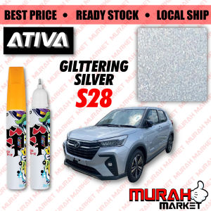 Touch Up Pen [ PERODUA ATIVA ] Car Kereta Paint Repair Restored Paint Body Scratches Remover Pro Tool DIY Calar Cat 车漆