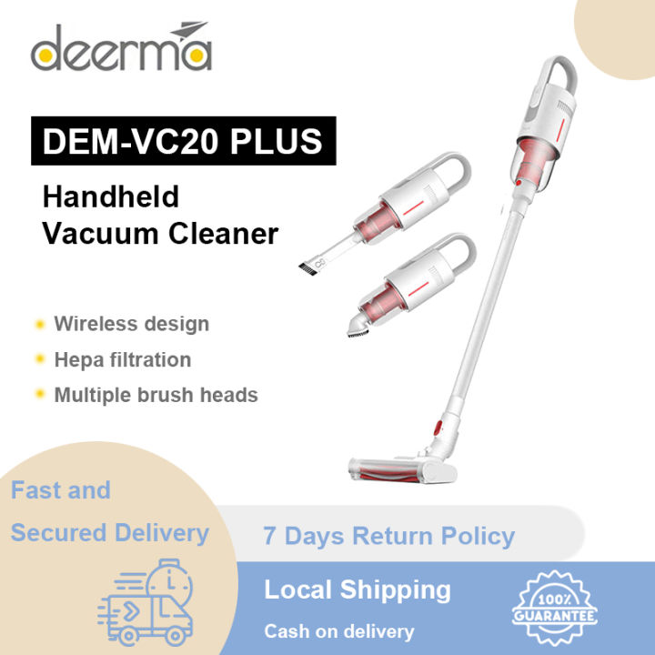 Deerma VC20 PLUS Cordless Vacuum Cleaner 5500Pa Handheld AutoVertical