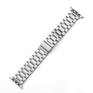 Stainless Steel Metal Strap for Apple Watch Band 40mm 44mm 42/38mm 41mm 45mm 49mm Bracelet Compatible with I Watch Series 8 7 9 SE 6 5 4 3 2 1 Ultra Watch Band [Ready Stock]