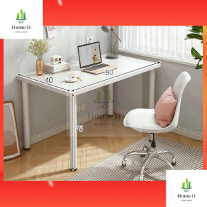 80/100/120/140cm RoundLeggedTable White Study Desk Computer Table for Bedroom Home Furniture ikea Desk