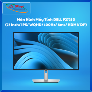Màn Hình Máy Tính DELL P2725D (27 Inch/ IPS/ WQHD/ 100Hz/ 8ms/ HDMI/ DP) - Hàng Chính Hãng