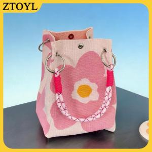 ZTOYL Thuận tiện 2026 dệt kim túi xách với 3D từ Snap ly hợp cho người hâm mộ thời trang