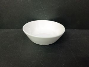 Round Ceramic Condiment Sauce Dish