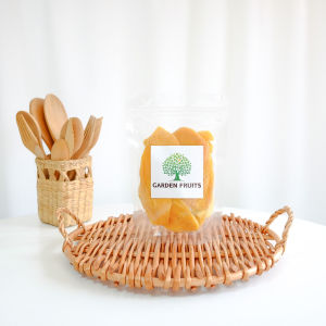 Dried Mango soft มะม่วงอบแห้งแบบสไลด์ สูตรน้ำตาลน้อย เกรด A เกรดส่งออก อร่อยมาก!! ผลไม้อบแห้ง By Garden Fruits