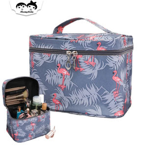 Tas Kosmetik Travel Karakter Pouch Make Up Wanita Korea Cosmetics Bag Serbaguna TK03