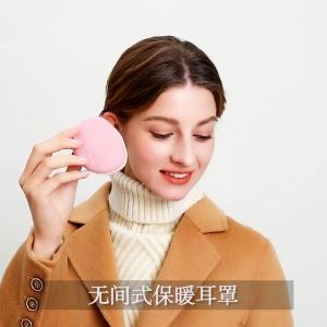 Warm Anti-Wind Anti-Freeze Ear Muffs Windproof Winter Ear Protection Thick Fluffy Fleece Ear Cover Ear Warmers Bandless Ear Muffs