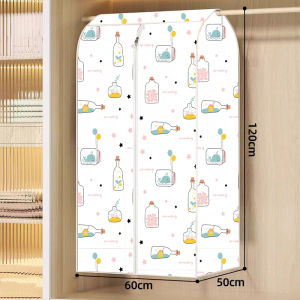 ถุงคลุมเสื้อผ้า ถุงคลุมเสื้อผ้ากันฝุ่น ถุงคลุมกันฝุ่นเสื้อผ้า ถุงคลุมเสื้อ  ปกป้องเสื้อผ้า ปิดทุกด้าน 360องศา ปกป้องเสื้อผ้า