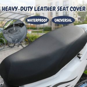 Universal motorcycle seat cover electric bike seat cover matibay waterproof sun resistant elastic fit plush backing