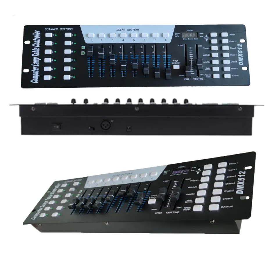 FODEXAZY DMX Controller, 192 Channel DMX 512 Light Controller DMX Console Stage FODEXAZY DMX Controller, 192 Channel DMX 512 Light Controller DMX Console Stage