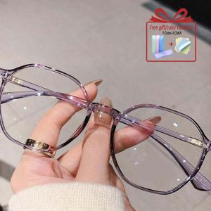 Multifocal Progressive Reading Glasses for Women Graded +1.0~+4.0 TR Anti Radiation Graded Glasses for Farsighted