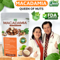 Macadamia Nuts With Shell Dry Roasted & Unsalted 100% Organic Australian Macadamia 200G. 