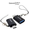 Gasvontech - Mini OTG Type C USB 2 in 1 Dual-port 256G/128G/64GB/32GB High-Speed Reading. 