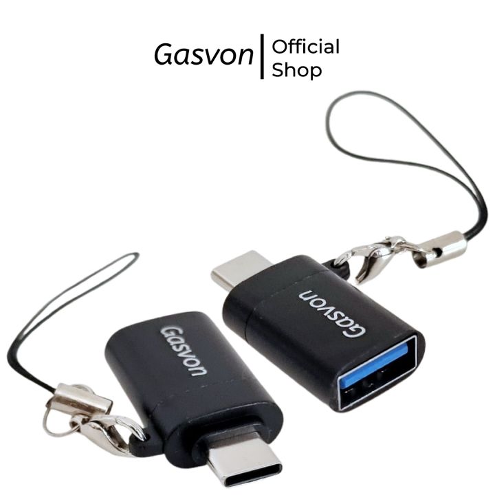 Gasvontech - Mini OTG Type C USB 2 in 1 Dual-port 256G/128G/64GB/32GB High-Speed Reading