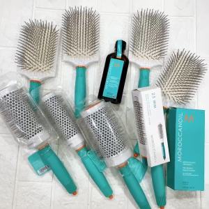 Lược tròn gốm sấy xoăn MOROCCANOIL CERAMIC Round Brush 25ml - 35ml - 45ml - 55ml