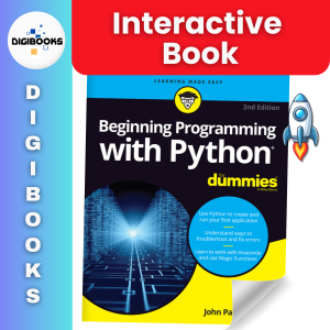 Beginning Programming with Python - DIGIBOOKS (Animated & Interactive Digital Book)