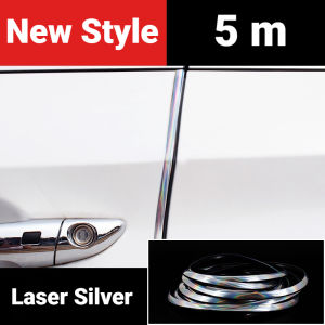 5M Car Door Edge Scratch Protector Strip Guard Trim Auto Door AntiCollision Strip with Steel Car-styling Car Decoration