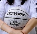 Banh Bóng Rổ Chính Hãng CROSSWAY Quả Bóng Rổ Size Số 7 Da PU Cao Cấp Trẻ Em Người Lớn Thi Đấu Phù Hợp Sân Bóng Rổ Ngoài Trời Outdoor Và Trong Nhà Indoor. 
