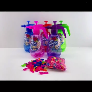 Water Fight Set 100Pcs Quick Filling Balloon Outdoor Play For Children Water Balloon Battle Game Set
