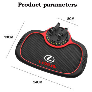 Car Anti-Skid Pad Dashboard Anti Slip Mat With Mobile Phone Stand suitable for Lexus IS250 IS300 RX330 RX350 NX RX rx300 gs300 ES LS Car interior accessories