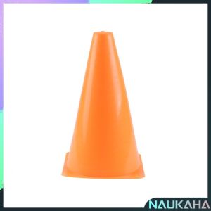 Nau.K Plastic Soccer Cones 17cm Basketball Training Agility Marker Cone