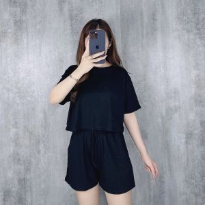 one set crop top beby terry