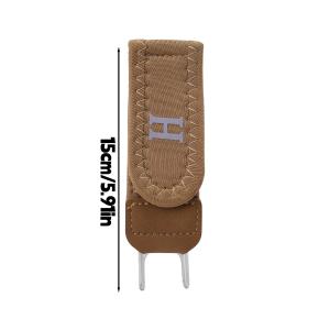 2Pcs Buckleless Belt Hook / Adjustable Metal Hook / Men Women Elastic Belt / Invisible Waist Belt Closure for Work Daily Wear