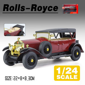 LEO 1:24 Rolls-Royce Phantom I Diecast Model Car Alloy Cars Toys Collection Gift For Kids Boy Girl
