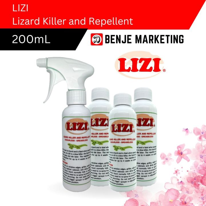 Lizi Lizard Repellent and Killer (2x200ml) Lazada Singapore