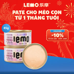 Pate cho mèo con ăn dặm LEMO dành riêng cho mèo con từ 1 đến 12 tháng tuổi 85g