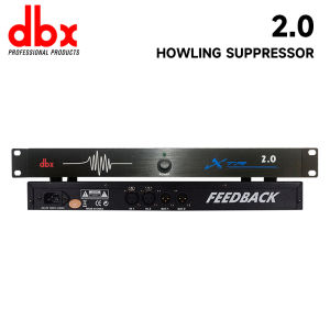 DBX FBX 2.0/FBX 4.0/6.0 Feedback Eliminator Microphone Noise Eliminator Audio System Processor Easy to operate
