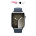 Đồng hồ thông minh Apple Watch Series 9 Viền thép Cellular 45mm Sport Band S/M Chính hãng [Viettel Store]. 