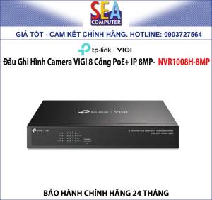 Đầu Ghi Hình Camera VIGI 8 Cổng PoE+ 113W IP 8MP-  NVR1008H-8MP