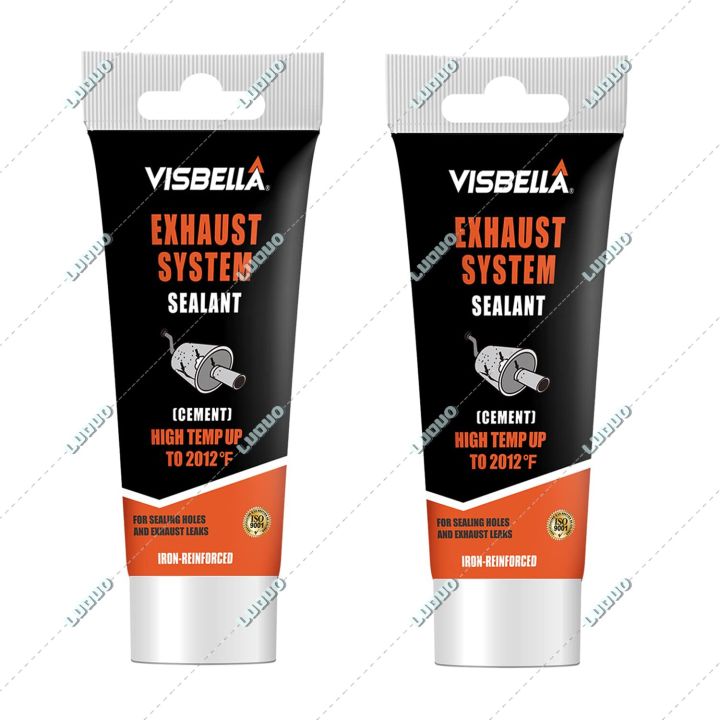 Car Exhaust Pipe Filler Glue High Temperature Silicone Sealant Repair