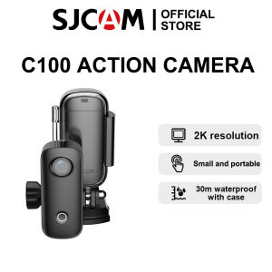 SJCAM C100+ Thumb Camera 4K/30FPS 30M Waterproof for Vlog Driving recorder Motorcycle riding Offshore angling Travel Sports