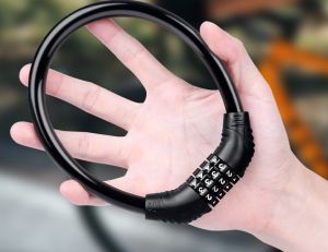 Khóa Dây Xe Đạp 4 Lõi Thép Chống Trộm