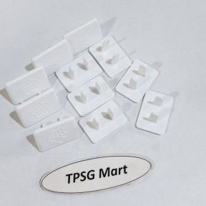 Nút bịt ổ điện an toàn cho bé (Loại Hoa Mai - 2 chân): Bịt 10 Cái