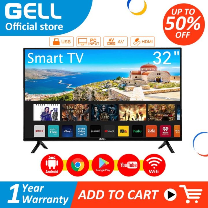 Gell smart TV 32 inches Android TV 32 inch LED TV flat screen TV 32 ...