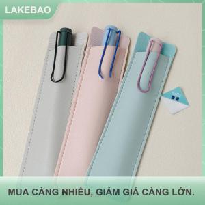 【LAKEBAO】 PU da bút bảo vệ bao gồm bút chủ mềm bút chì trường hợp bút Pouch bút Túi văn phòng phẩm trường học Nguồn cung cấp Quà Tặng