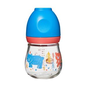 150ml Glass Baby Bottle for Newborns Wide Mouth Design Feeding Bottle Easy to Clean And Fill with Anti Colic Nipple