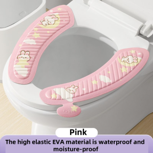 Toilet seat EVA paste household four seasons universal washing toilet thickened waterproof mat washer