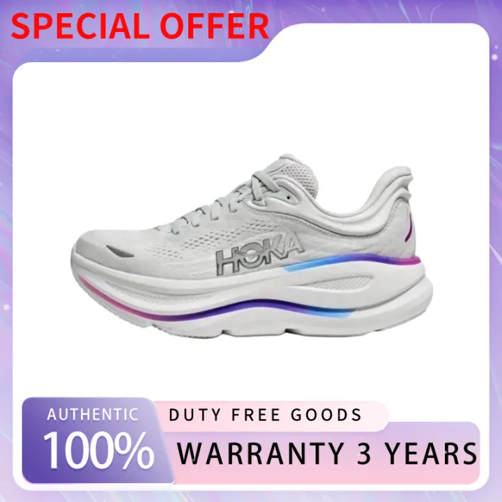 Official Hoka One One Bondi 1162014-CYWH Men's and Women's Sneakers  Warranty Years Lazada PH