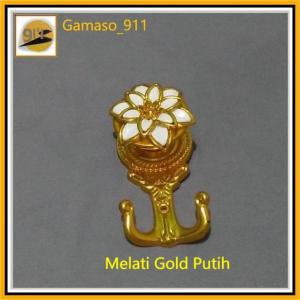 Hook Cantolan Simbori Minimalis Pengait Tali Gorden Model Bunga Melati 1 pcs