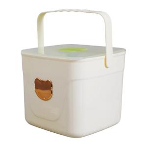 Transparent Leak Proof Ice Cubes Maker For Refrigerator Use Pressing Ice Mold with Spacious Storage Compartment