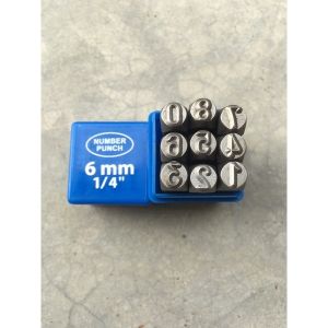 Number Metal Stamp Set Punch Set