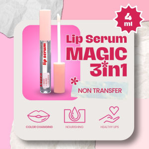 Liora Magic Lip Serum  (Moist Gloss Coloring) - 4 ml | Perawatan Bibir Kering & Pecah Lembut & Lembab