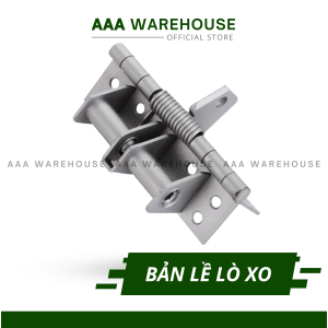 [TDW100] Bản Lề Cửa Lò Xo Tự Động Đóng 90 Độ Kèm 8 Đinh Vít (Giá 1 cái có kèm vít)